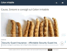 Tablet Screenshot of colonirritabile.info