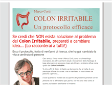 Tablet Screenshot of colonirritabile.net